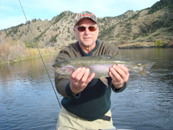 Missouri River Fly Fishing rainbow trout